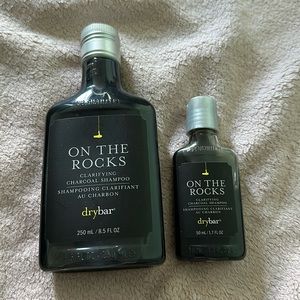 NEW DRYBAR on the rocks clarifying charcoal shampoo